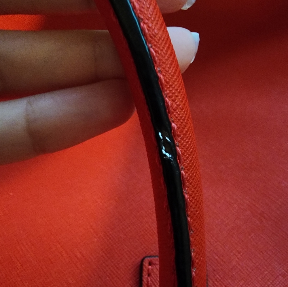 Michael Kors Hamilton Large Satchel Tote Saffiano Shoulder Bag - Picture 15 of 16